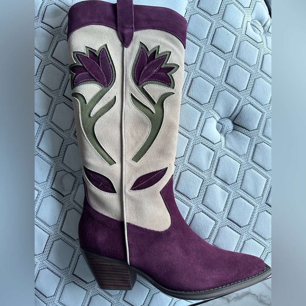 Matisse x Anthropologie Cool Hands Western Boots -Size 8 - Picture 3 of 6